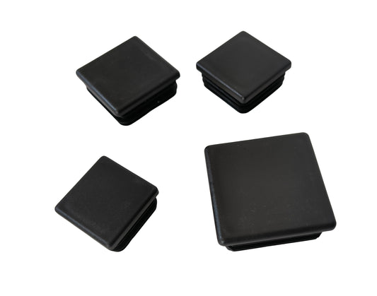 Lamellenstopfen Endkappe Abdeckkappe Vierkant Rohrstopfen Kappe Deckel für Rohr