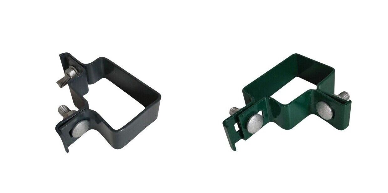 Eckschelle 60x40mm Zaunschelle für Zaunpfosten Befestigung Gittermattenzaun Variante