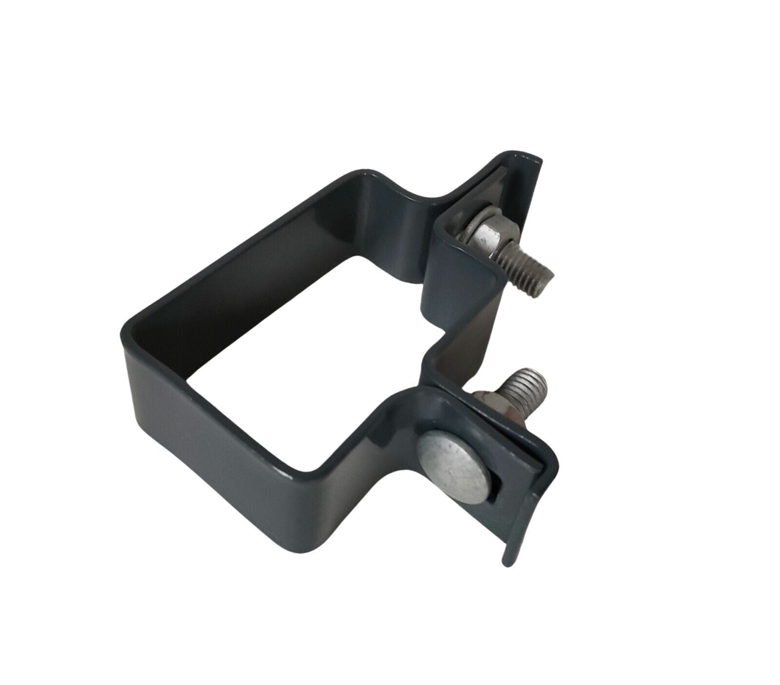 Eckschelle 60x40mm Zaunschelle für Zaunpfosten Befestigung Gittermattenzaun anthrazit