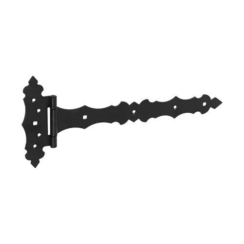Kreuzgehänge Retro Antik Set Türbeschlag Ladenband Beschlag 300mm schwarz