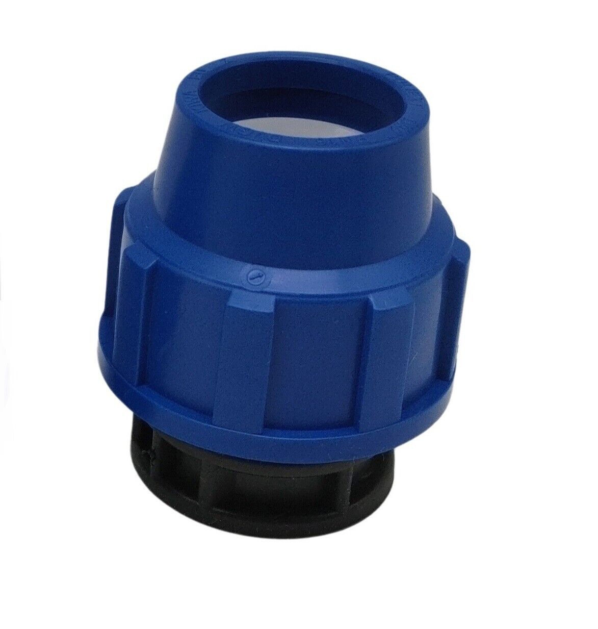PP Endstück 32mm Blau PN16 Hegapro